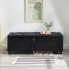 Dexmalle Faux Leather Bench with Storage - 4 of 4