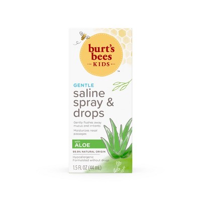 Burt's Bees Kids' Gentle Saline Nasal Spray - 1.5 fl oz
