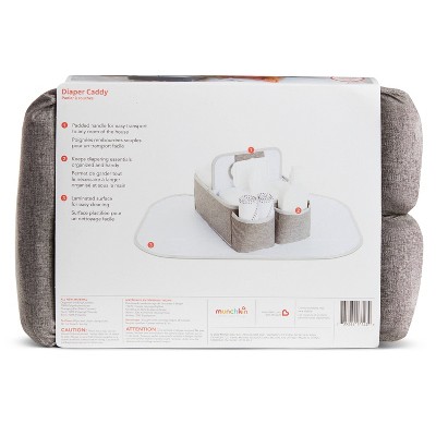 Munchkin Portable Diaper Caddy Organizer - Gray_5