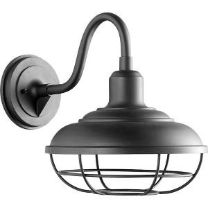 Quorum Lighting Tansley 1 - Light Wall Light in  Noir - 1 of 1