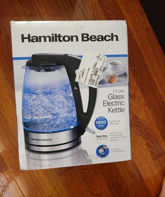 Hamilton beach glass kettle reviews hotsell