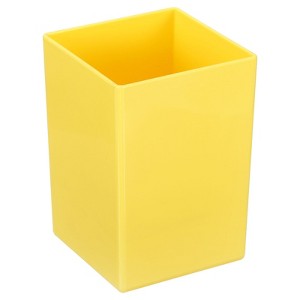 Unique Bargains Plastic Large Capacity Square Home Office Pencil Holder - 1 of 4