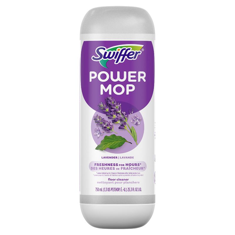 Swiffer Lavender Power Mop Floor Cleaning Solution, 3 of 13