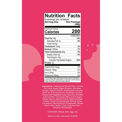 Muffinful Confetti Mini Muffins - 8.5oz/20ct