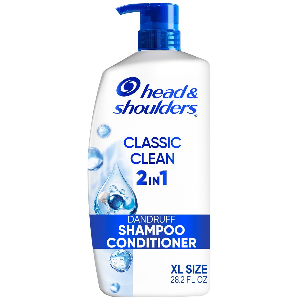 Head & Shoulders Classic Clean Anti-Dandruff 2-in-1 Paraben Free Shampoo and Conditioner - 28.2 fl oz