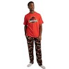 Jurassic Park Movie Logo Men's 2-Pack Pajama Set - 2 of 4