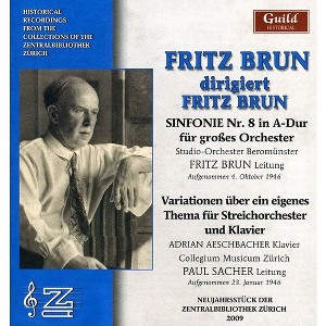 Brun & Studio-Orchester Beromunster & Brun - Fritz Brun Conducts Fritz Brun (CD) - 1 of 1