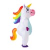 Joyfy Halloween Unicorn Inflatable Costume Family Unicorn Inflatable Blow Up Costume for Halloween Dress up Party - 4 of 4