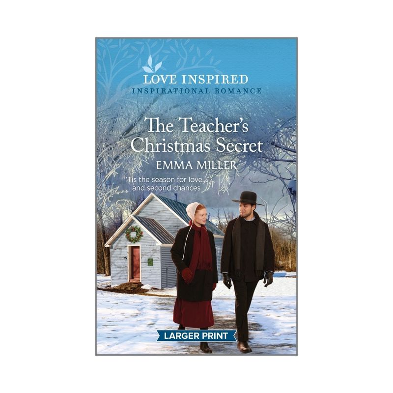 The Teacher's Christmas Secret - (Seven Amish Sisters) Large Print by  Emma Miller (Paperback), 1 of 2