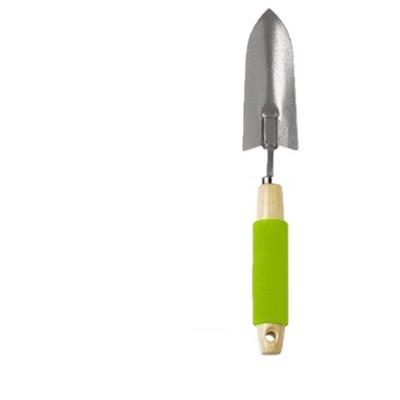 Bond Bloom Wood Cushion Grip Garden Hand Shovel Transplanter, Assorted Colors (1 Pack)