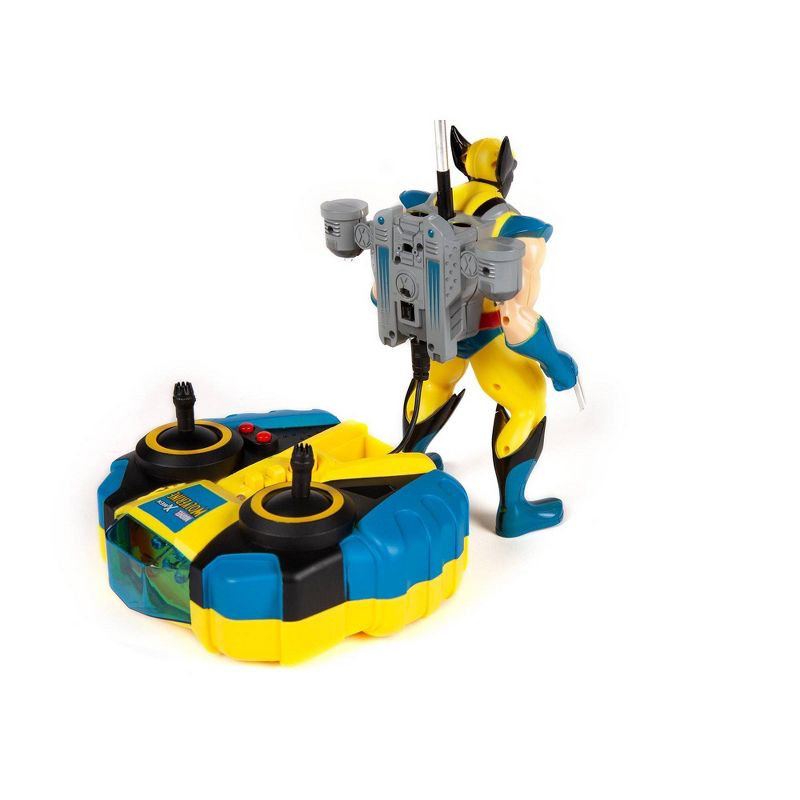Marvel X-Men Wolverine 2CH Jetpack Flying Figure IR Helicopter, 5 of 7