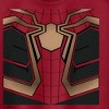 Juniors Womens Marvel Spider-Man: No Way Home Iron Suit Racerback Tank Top - 2 of 4