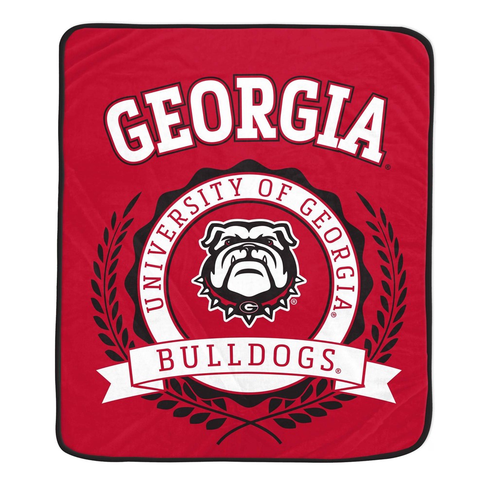 Photos - Duvet Pegasus NCAA Georgia Bulldogs Crest Ultra Soft Blanket 