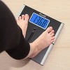 Easy Read Bathroom Scale Black - Escali: Digital Precision, 440lb Max, Instant On, AAA Batteries Included - image 4 of 4