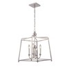 Crystorama Lighting Sylvan 4 - Light Chandelier in  Polished Nickel - 2 of 4