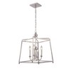 Crystorama Lighting Sylvan 4 - Light Chandelier in  Polished Nickel - image 2 of 4