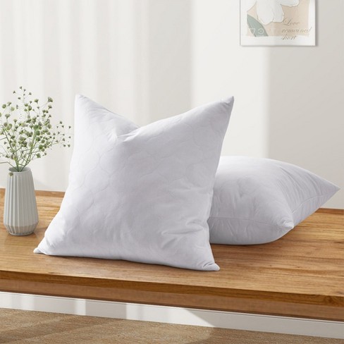 Peace Nest 2 Pack Decorative Throw Pillow Inserts With 100 Cotton Cover 12 X 20 Target