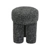 Meridian Furniture,Larson Polyester Fabric Ottoman/Stool - 4 of 4