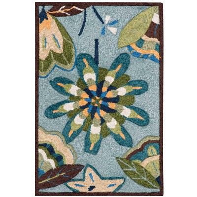 Nourison Fantasy Aqua Area Rug