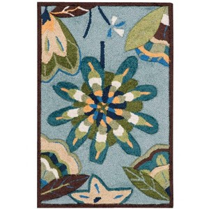 Nourison Fantasy Aqua Area Rug - 1 of 4