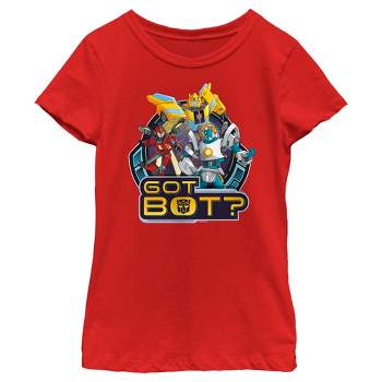Girl's Transformers: EarthSpark Got Bot T-Shirt