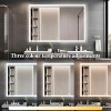 Vynxaria 60" x 40" Oversized LED Bathroom Mirror: Modern Elegance with Smart Features - 4 of 4