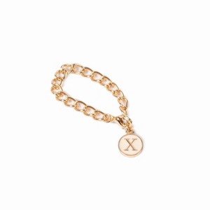 Chain Monogram Accessories Cream X - Bullseye's Playground™ - 1 of 1