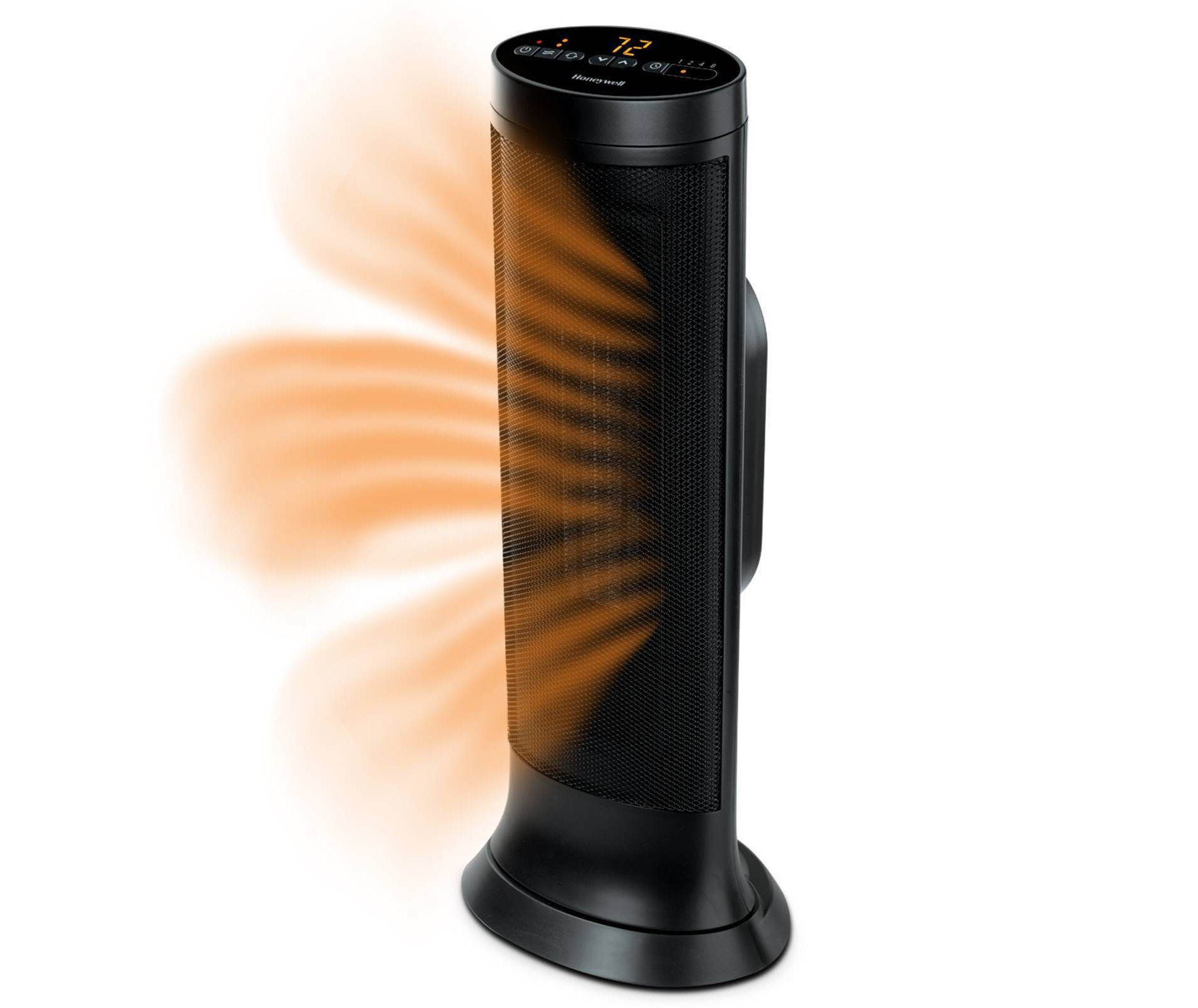 Honeywell Slim Ceramic Tower Heater Black