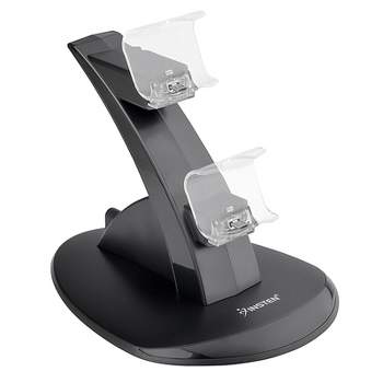 Insten Dual USB Charging Dock Station Charger Stand for Sony Playstation 4 PS4 Controller