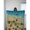 Dawhud Direct 50" x 60" Turtle Beach Fleece Throw Blanket for Women, Men and Kids - image 2 of 4