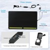 AMERLIFE 30x48 in Heated Non-Slip Snow Melting Mat, Timer, Waterproof Cord, Leak Protection (1 Pc) - 3 of 4