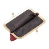 Unique Bargains Argyle Clip Buckle Coin Purse Wallet 1 Pc - 3 of 4