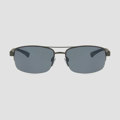 Men's Silver Navigator Sunglasses - All in Motion™ Gray