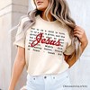 Jesus Christmas Bible Verse T‑Shirt, Isaiah 9:6 Tee for Faithful Believers White XS - 4 of 4