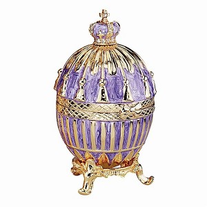 Design Toscano Romanov-style Tassel Enameled Egg - 1 of 3