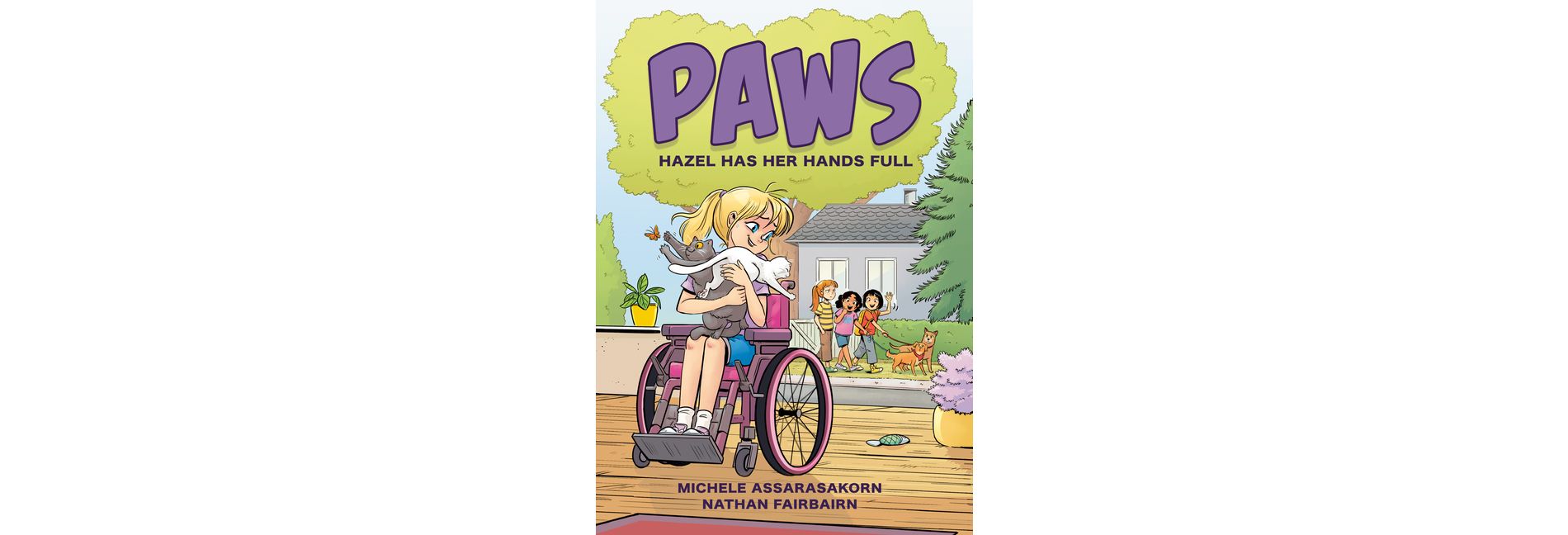 Paws: Hazel Has Her Hands Full - by  Nathan Fairbairn (Paperback)