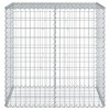 vidaXL Gabion Basket Silver Galvanized Iron 78.7 x 19.7 x 19.7 in - 3 of 4