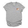 Simply Sage Market Tis The Season Pumpkin Ghost Front And Back Short Sleeve Tee - 3 of 4