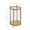 Park Designs Bamboo Cast Metal Pillar Holder - 4 of 4