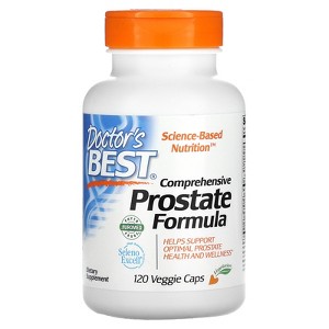 Doctor's Best Comprehensive Prostate Formula, 120 Veggie Caps - 1 of 3