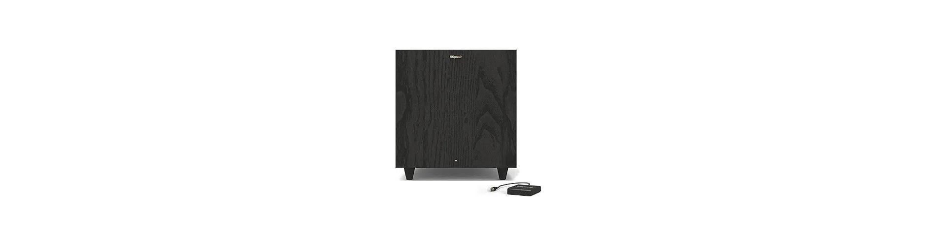 Klipsch R-80SWi 8-inch 150W Wireless Subwoofer with High Performance Driver for Deep Bass Black