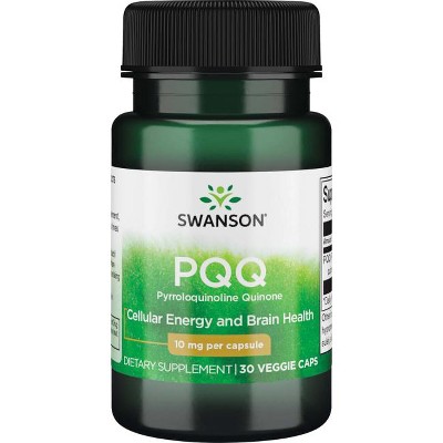 Swanson Dietary Supplements PQQ Pyrroloquinoline Quinone 10 mg Veggie Capsule 30ct.