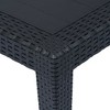 vidaXL Garden Table Anthracite Plastic Durable Garden Table - 3 of 4