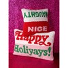 Shiraleah "Happy Holiyays!" Pillow - image 4 of 4