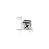 Black Bow Jewelry Sterling Silver Aquarius the Water Bearer Zodiac Bead Charm - 2 of 3