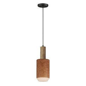 Maxim Lighting Scout 1 - Light Pendant in  Weathered Wood - 1 of 4