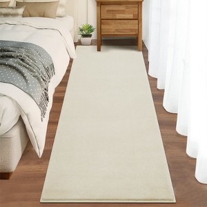 Modern Shag Area Rug Plush Fluffy Rug Non-Slip Throw Rugs for Living Room Bedroom Dining Room Office - 1 of 4