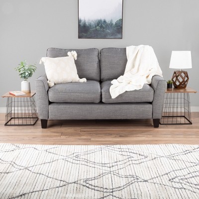 Industrial Farmhouse Nesting End Tables with Storage