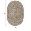 Colonial Mills Carrington Tweed - Storm Gray 4x7 - 3 of 3