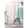 Aleeya Marie Modern Minimalistic Shapes Memory Foam Bath Rug - Deny Designs - 4 of 4